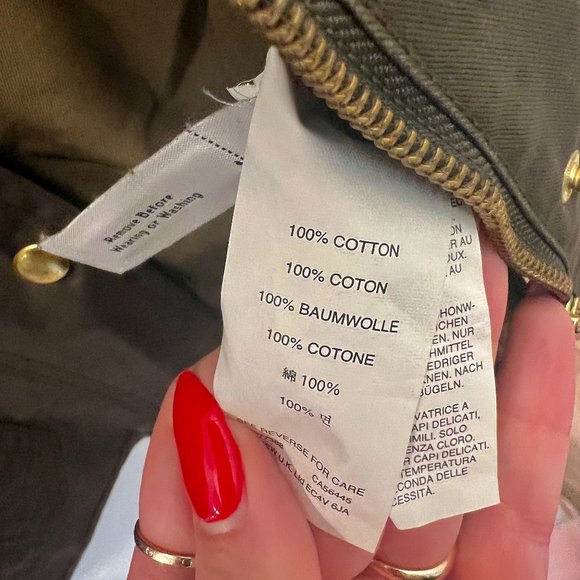 J. Crew Green Waxed Cotton Field Jacket - Picture 6 of 11